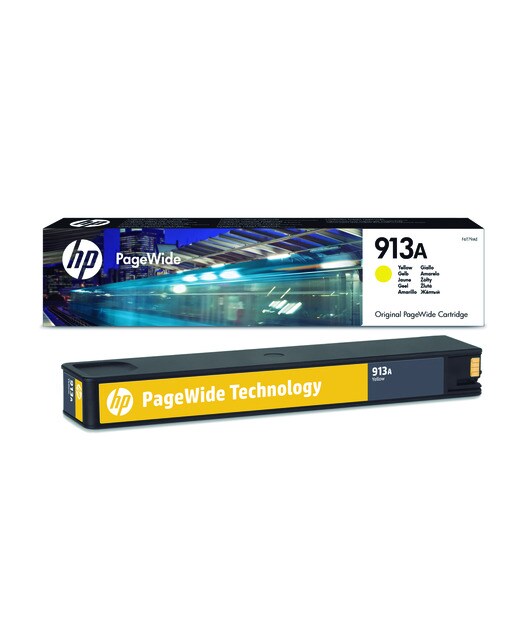 Cartucho de tinta original HP PageWide 913A amarillo (F6T79AE) 1
