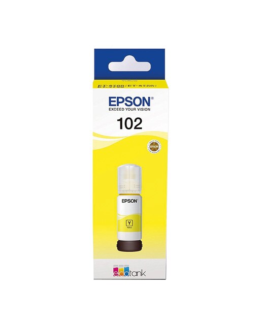 Imagen 0 de Botella tinta Epson 102 EcoTank Amarillo (C13T03R440)