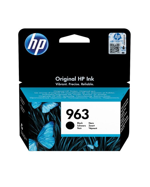Cartucho de tinta original HP Nº 963 negro (3JA26AE) 1