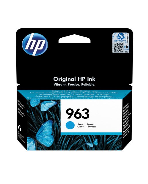 Cartucho de tinta original HP Nº 963 Cyan (3JA23AE) 1