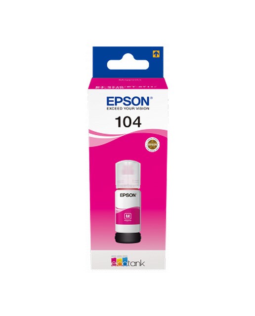 Imagen 0 de Botella de tinta Original Epson 104 magenta (T00P340)