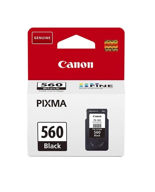 Imagen 0 de Cartucho de tinta original Canon PG-560 Negro (3713C001)
