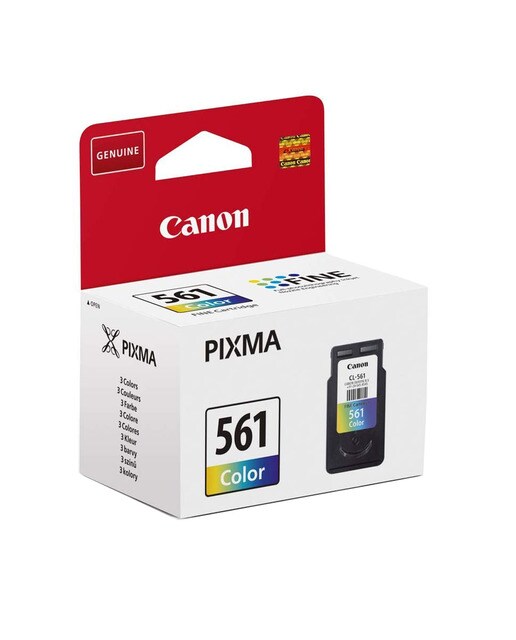 Cartucho de tinta original Canon CL-561 Tricolor (3731C001) 1
