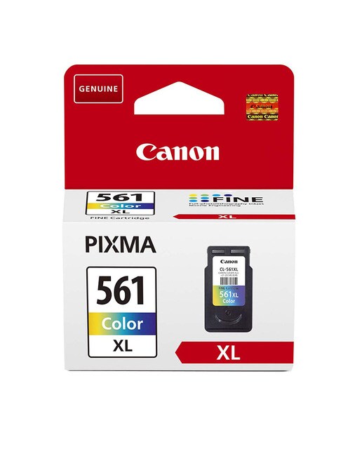 Cartucho de tinta original Canon CL-561XL Tricolor (3713C001) 1
