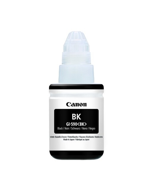 Botella de tinta Original Canon GI-590BK (1603C001) Negro 1