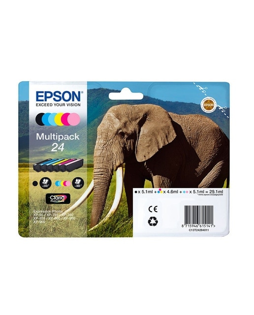Imagen 0 de Multipack Original Epson 24 6-colores (C13T24284021)