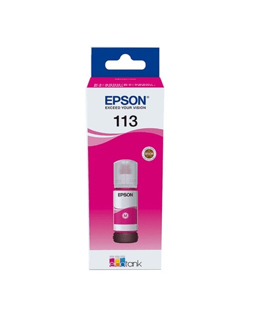 Botella de tinta original Epson 113 Magenta (C13T06B340) - Magenta Magenta-1