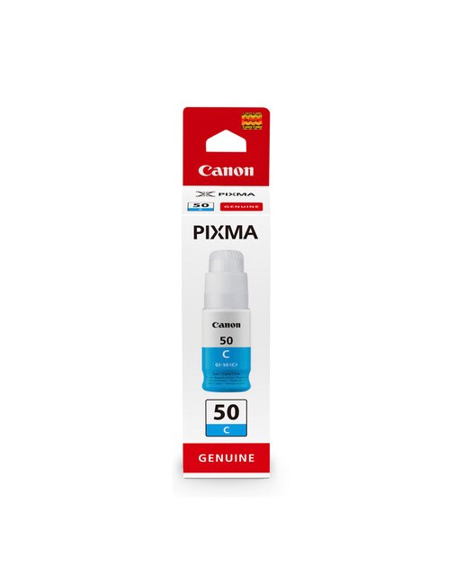 Botella de tinta Canon GI-50 C Cian (3403C001) 1