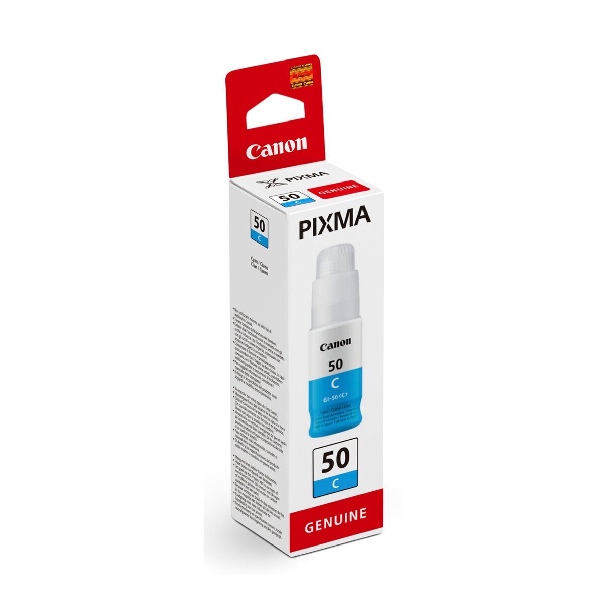 Botella de tinta Canon GI-50 C Cian (3403C001) 2