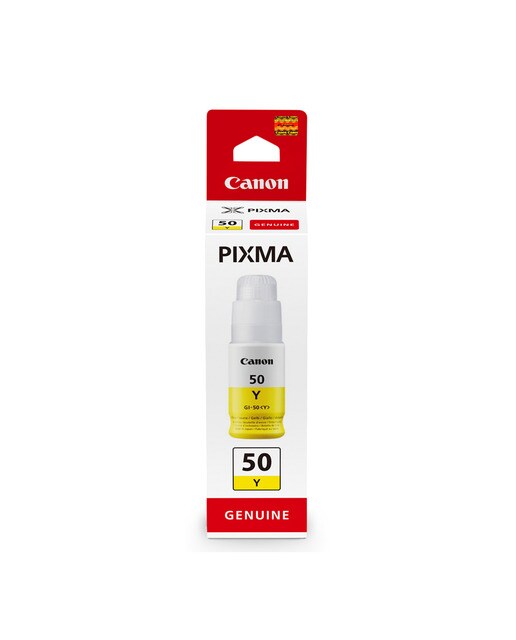 Botella de tinta Canon GI-50 Y Amarillo (3405C001) 1