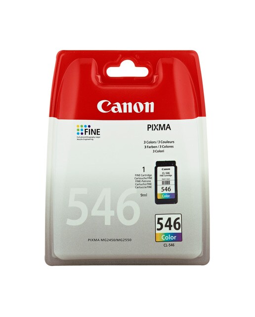 Cartucho de tinta original Canon CL-546 (8284B009) Tri-color 1