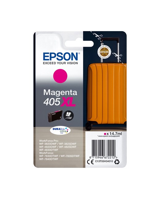 Cartucho de tinta original Epson 405 XL magenta (C13T05H34010) 1