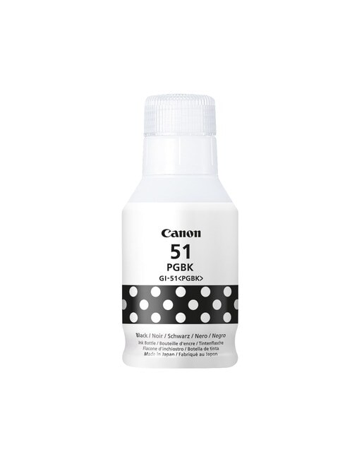 Botella de tinta original Canon GI-51 PGBK negro (4529C001) 1