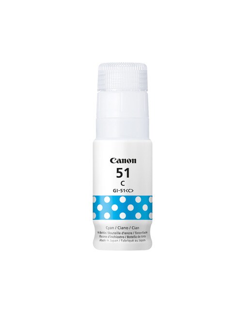 Canon - Botella de tinta original Canon GI-51 C cian (4546C001).