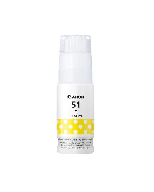 Botella de tinta original Canon GI-51 Y amarillo (4548C001) 1