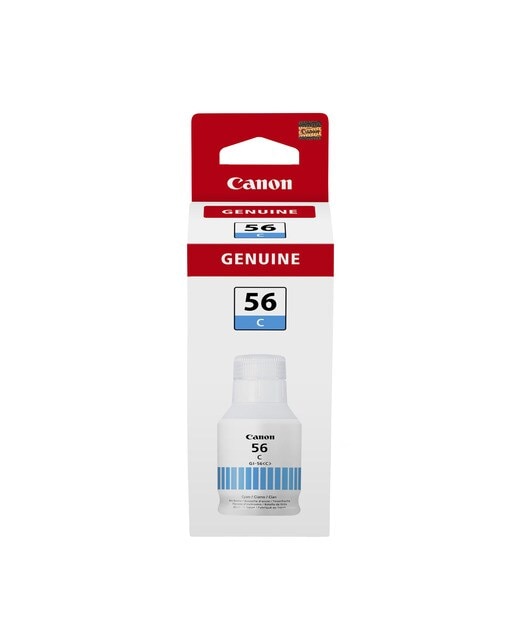Botella de tinta Canon GI-56C cian (4430C001) 1
