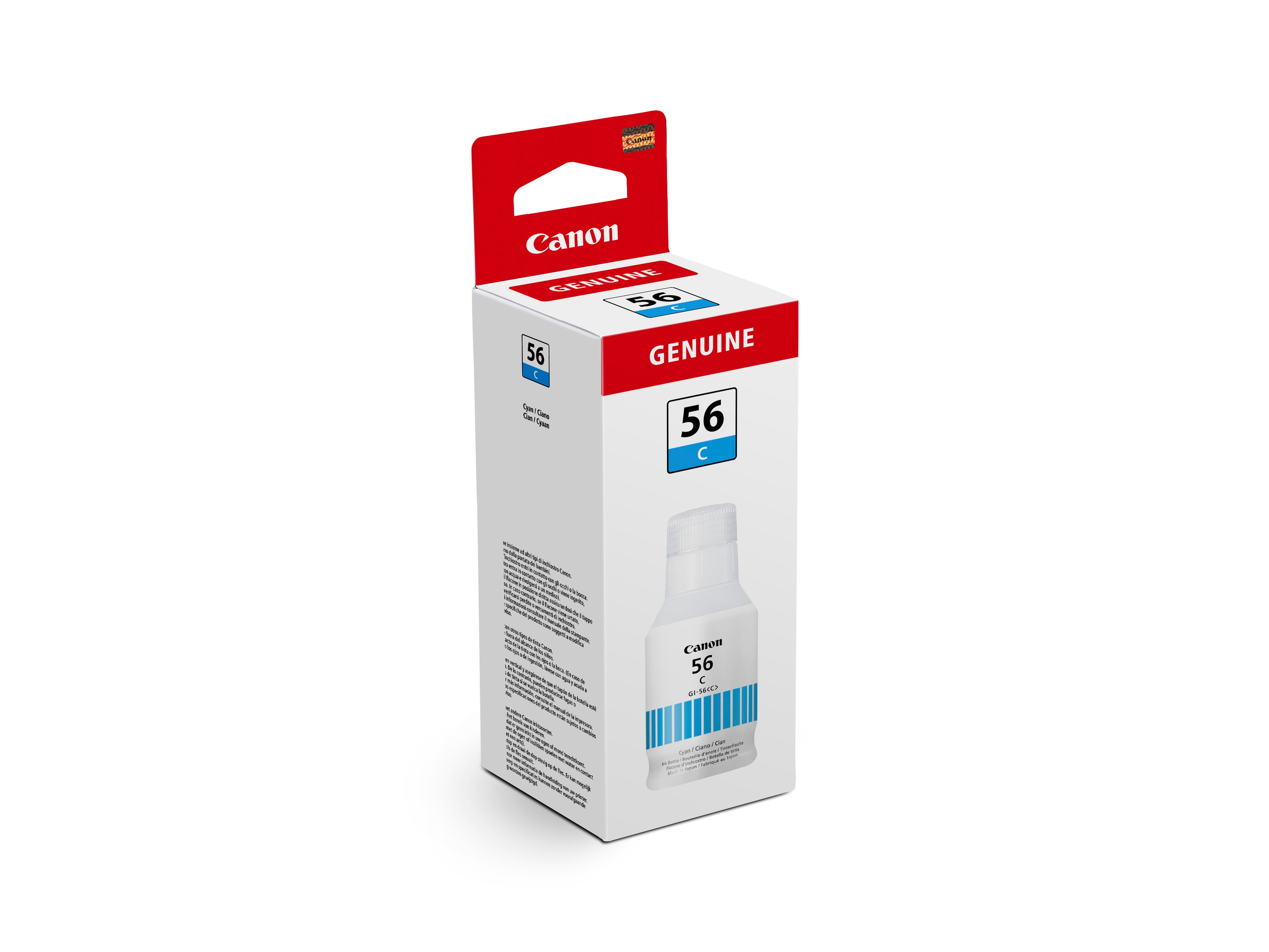 Botella de tinta Canon GI-56C cian (4430C001) 2