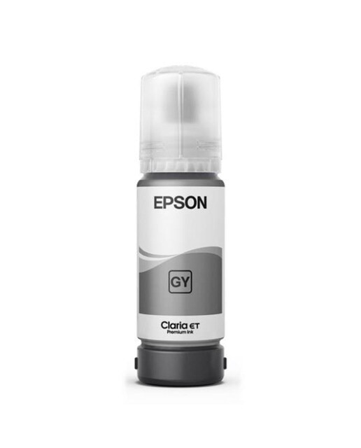 Botella de tinta original Epson EcoTank 114 gris (T07B540) - Gris Gris-2
