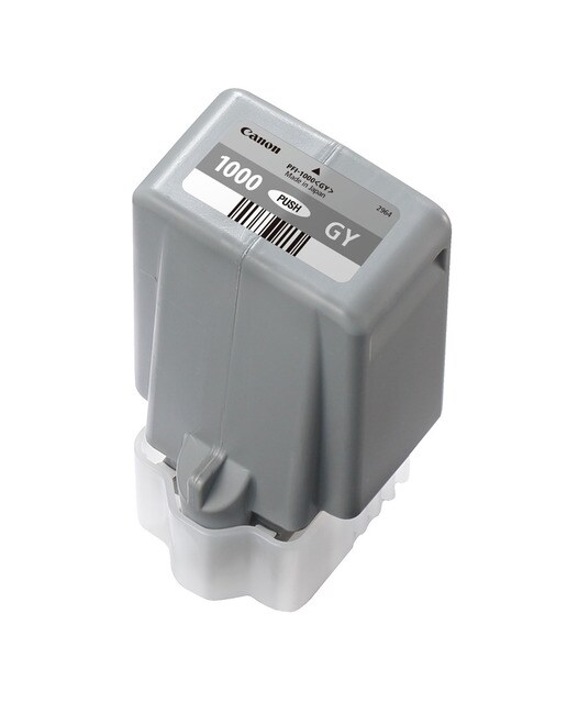 Cartucho de tinta original Canon PFI-1000 GY Gris (0552C001) 1
