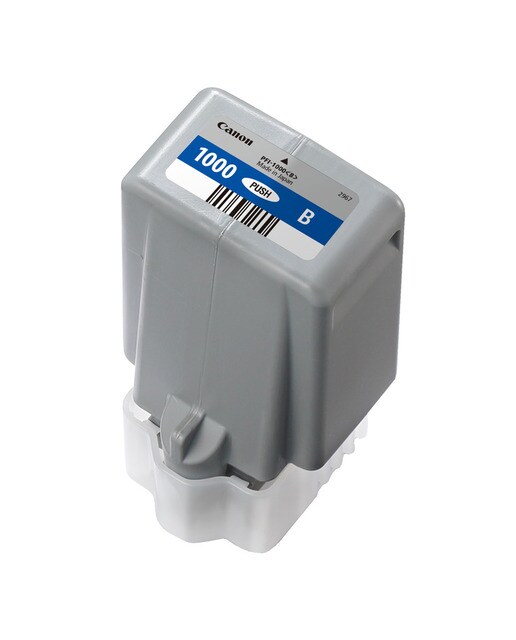 Cartucho de tinta original Canon PFI-1000 B Azul (0555C001) 1