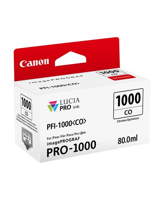 Cartucho de tinta original Canon PFI-1000 CO Optimizador de brillo (0556C001) 2