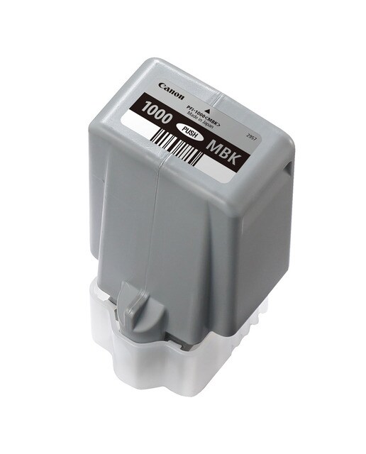 Cartucho de tinta original Canon PFI-1000 MBK Negro mate (0545C001) 1