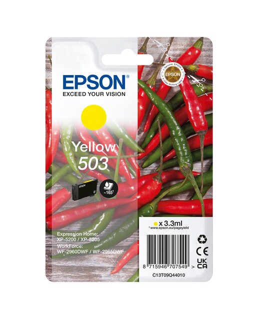 Cartucho de tinta original Epson 503 amarillo (T09Q440) 1