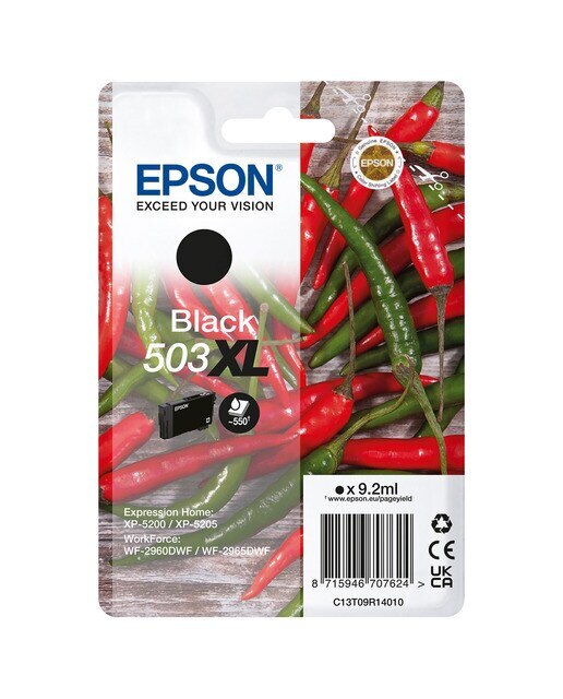 Cartucho de tinta original Epson 503 XL negro (T09R140) 1
