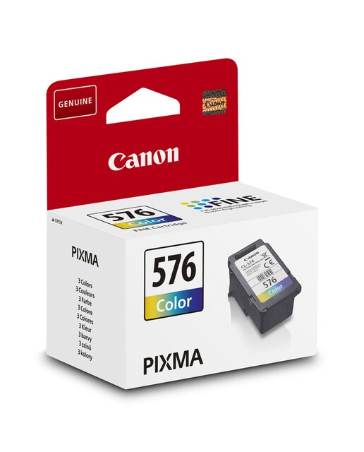 Imagen 0 de Cartucho de tinta original Canon CL-576 multicolor (5442C001)