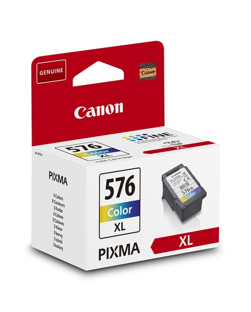Imagen 0 de Cartucho de tinta original Canon CL-576XL multicolor Alto rendimiento (5441C001)