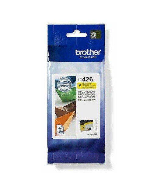 Imagen 0 de Cartucho de tinta original Brother LC426 Amarillo (LC426Y)