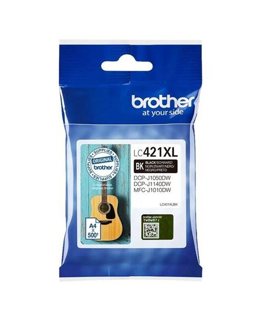 Cartucho de tinta original Brother LC421XL Negro Alta Capacidad (LC421XLBK) 1