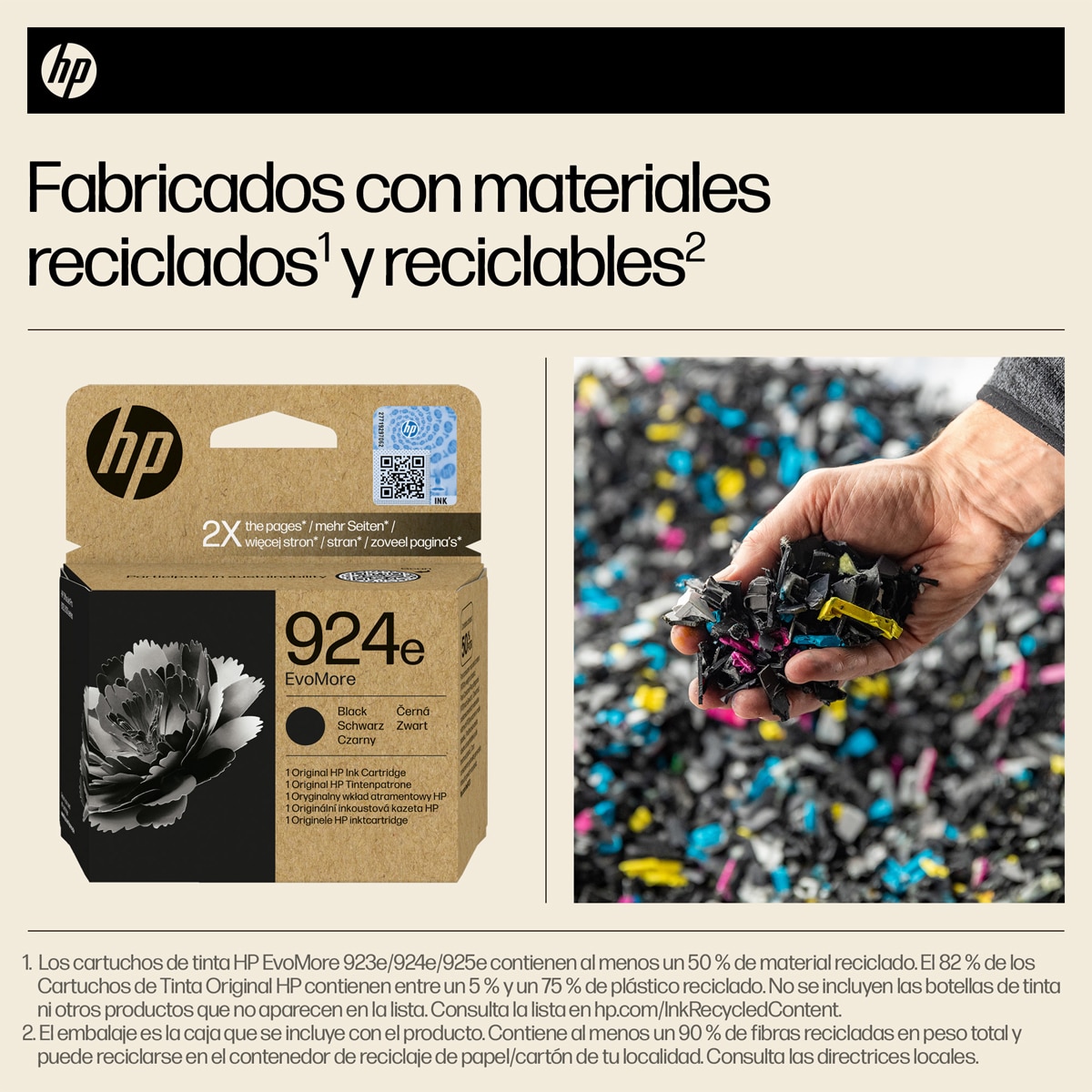 Cartucho de tinta original HP EvoMore 924e negro (4K0V0NE) 5