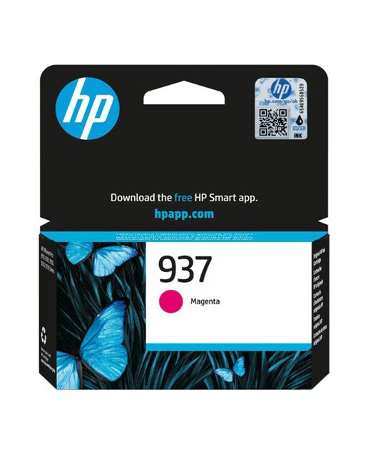 Cartucho de tinta original HP 937 magenta (4S6W3NE) 1