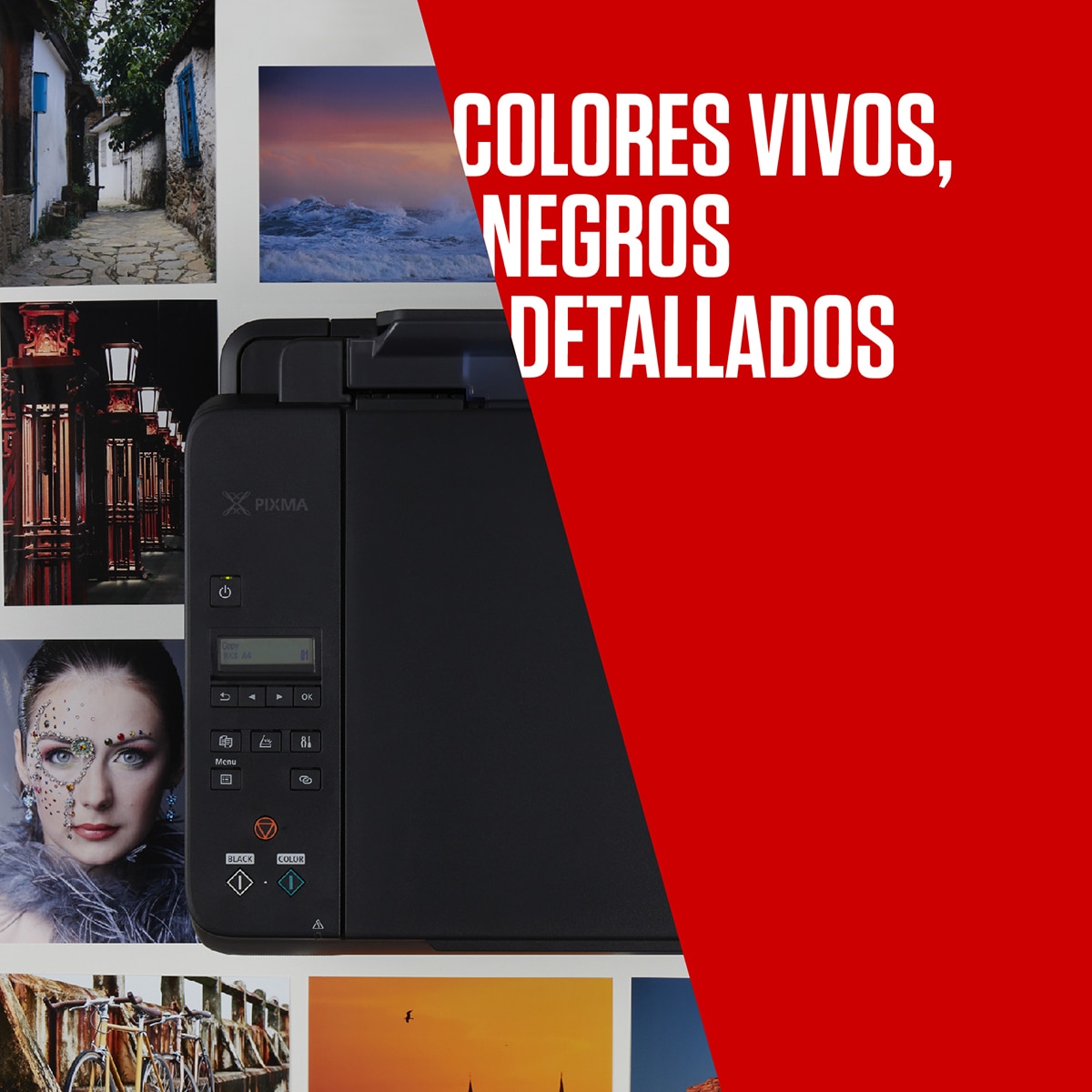 Pack de 2 cartuchos de tinta original Canon PG-545 negro/CL-546 tricolor (8287B008) + Papel foto 10x15 50 hojas 6