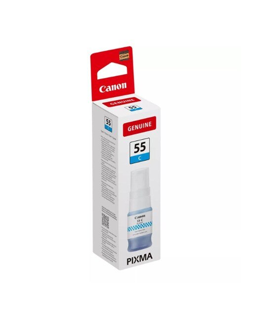 Botella de tinta original Canon GI-55 Cian (6289C001) 2