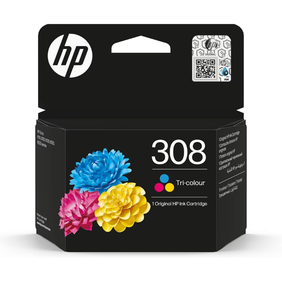 Imagem 0 de Tinteiro HP Instant Ink 7FP20UE 308 - Tricolor