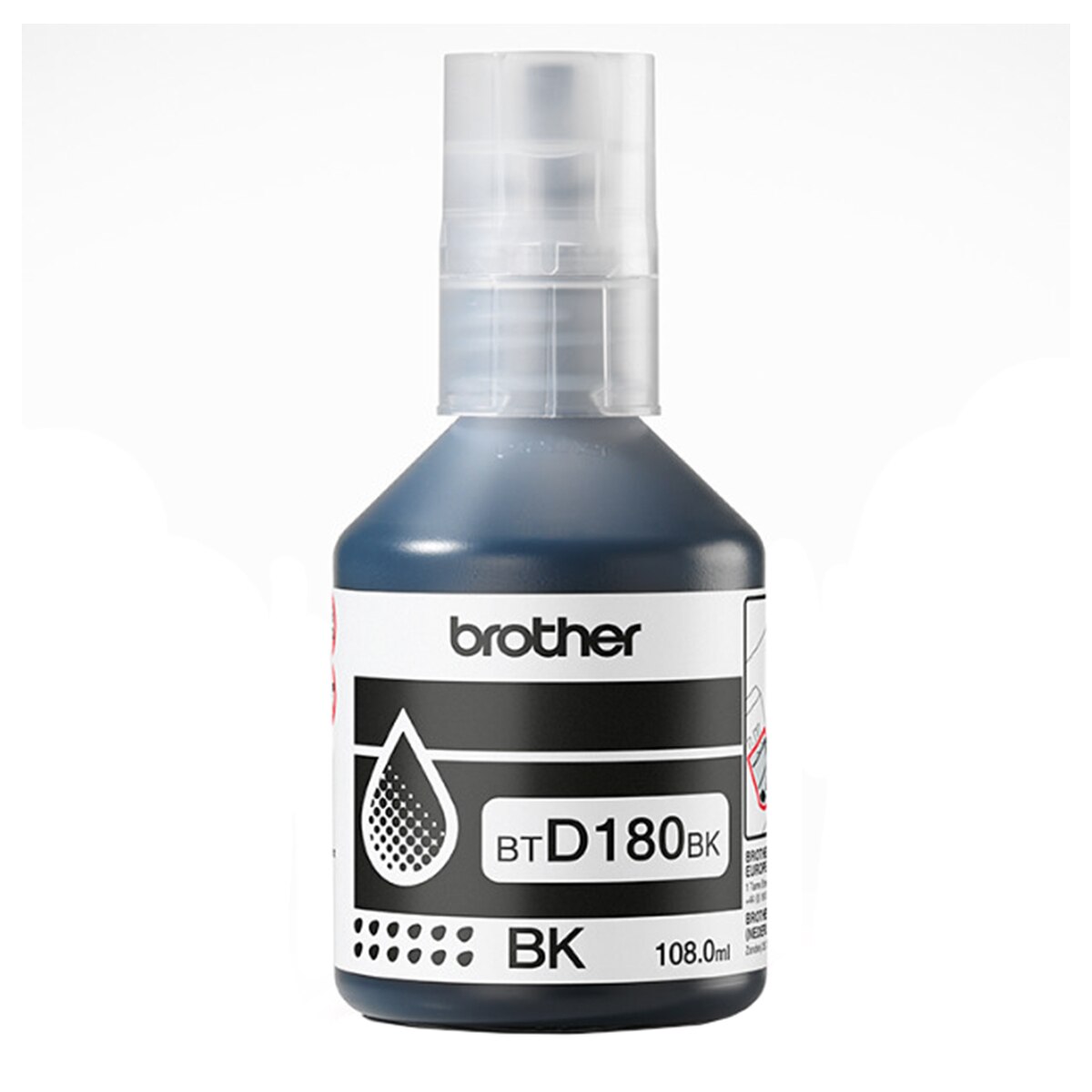 Botella de tinta original Brother BTD180BK negro 2