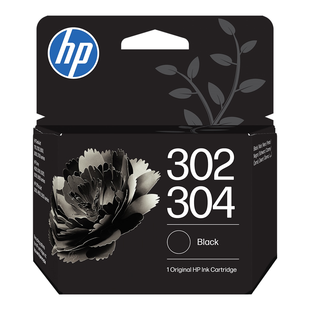 Cartucho de tinta original HP 302/304 negro 1