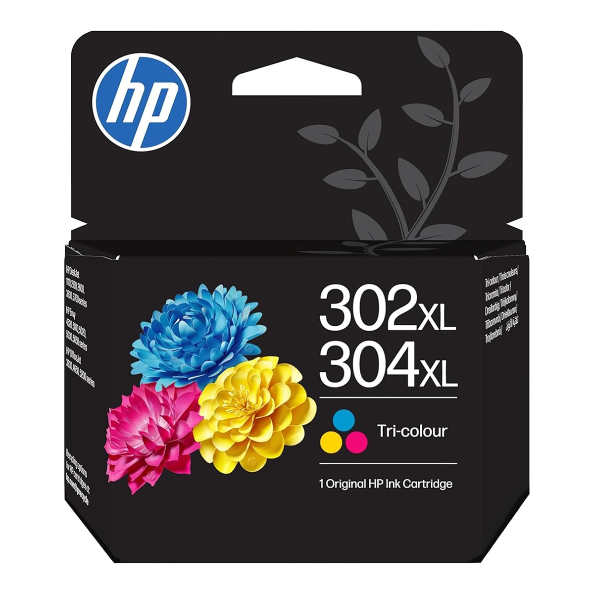 Imagen 0 de Cartucho de tinta original HP 302XL/304XL tricolor