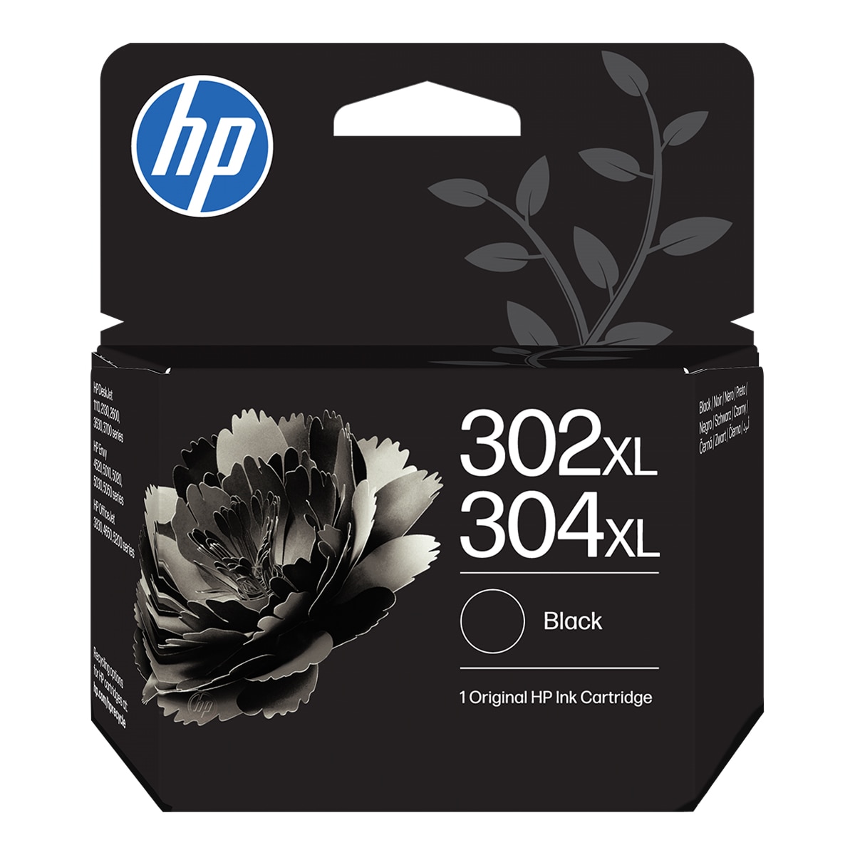 Imagen 0 de Cartucho de tinta original HP 302XL/304XL negro