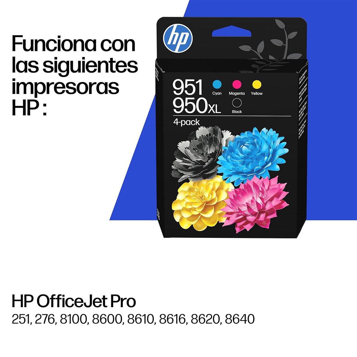 Pack de 4 Tinteiros Originais HP 950XL/951 - Preto, Cyan, Magenta e Amarelo 2