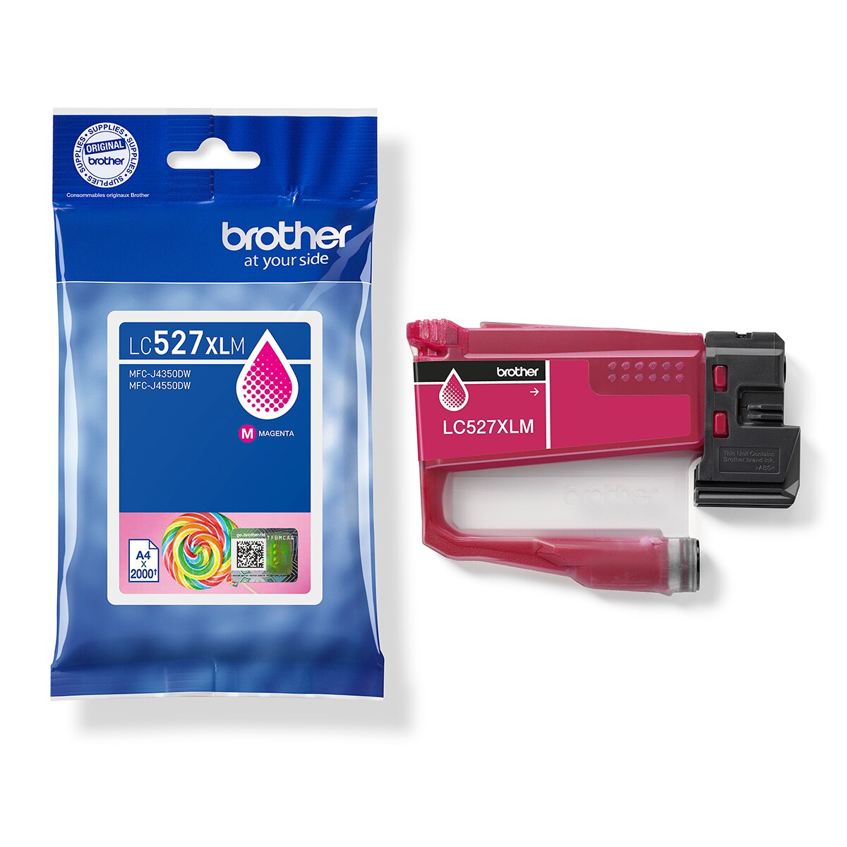 Cartucho XL original Brother LC527M magenta 3