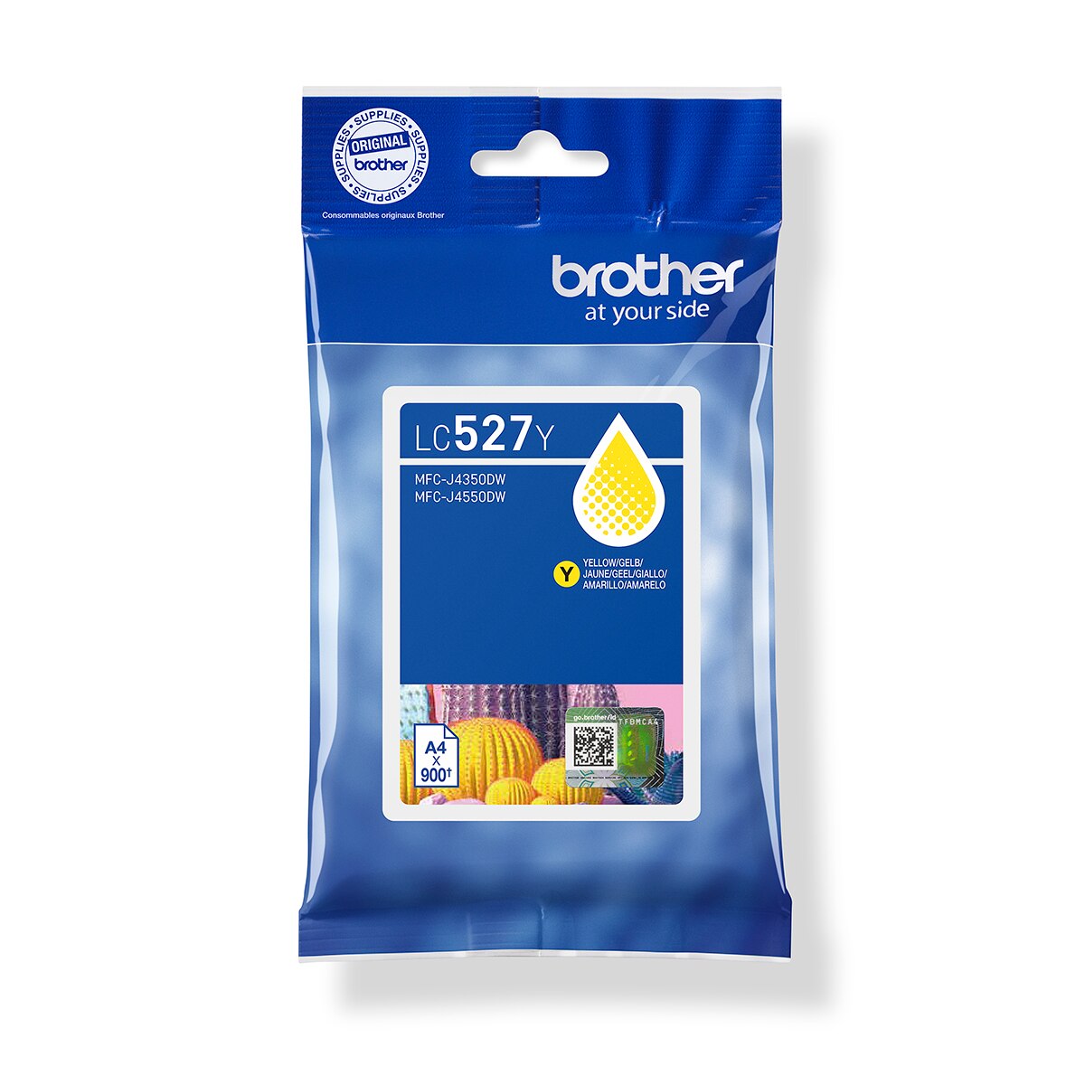 Cartucho original Brother LC527Y amarillo 2