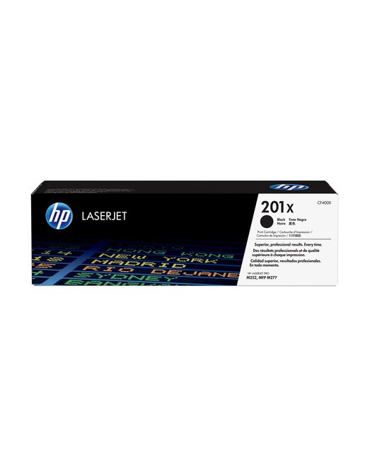 Tóner original LaserJet HP 201X negro (CF400X) 1