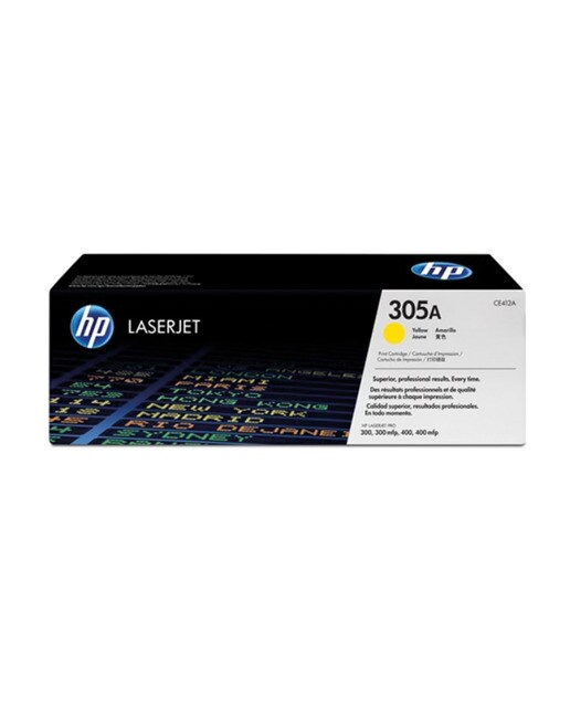 Imagen 0 de Tóner original HP LaserJet 305A amarillo (CE412A)