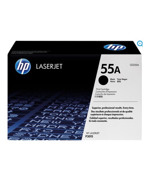 Tóner original HP LaserJet 55A negro (CE255A) 1