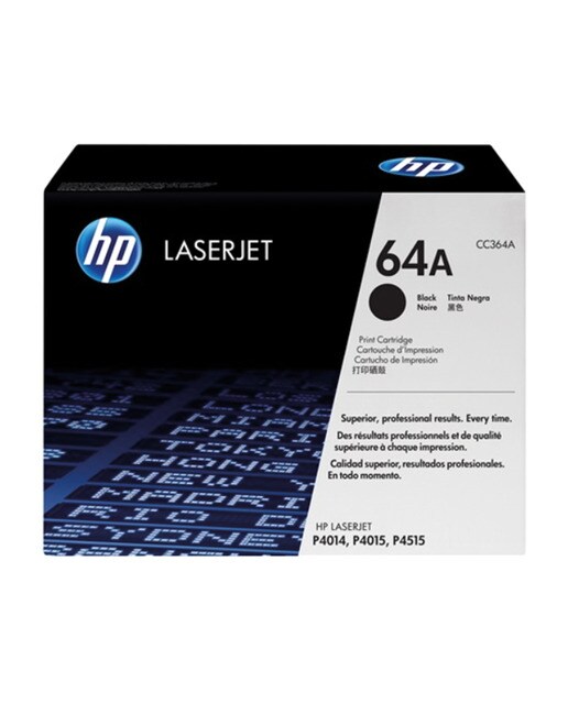 Tóner original HP LaserJet 64A negro (CC364A) 1