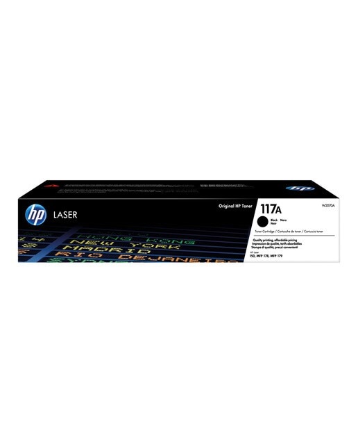 Toner HP LaserJet 117A original (W2070A) - Preto 1