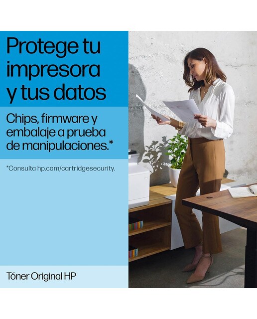 Tóner original HP LaserJet 117A cian (W2071A) 3